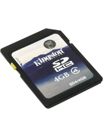Карта памяти KingSton SDHC 4Gb Class 4