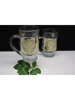 Кружка пивная "Герб" 2 шт 500мл