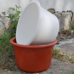 Таз круглый 18 л. цвет в ассортименте