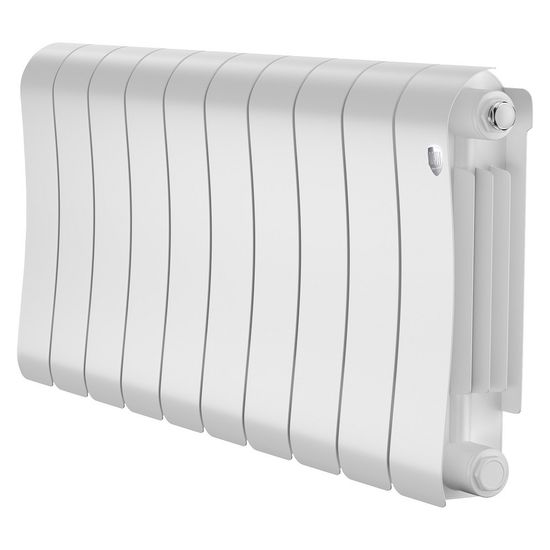 Радиатор Royal Thermo Infinity 300 Bianco Traffico VR80 - 10 секций нижнее подключение