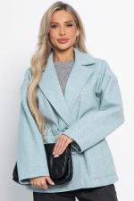Пальто-пиджак (голубой) Б15087-7М LT Collection