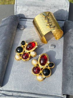 Серьги Yves Saint Laurent