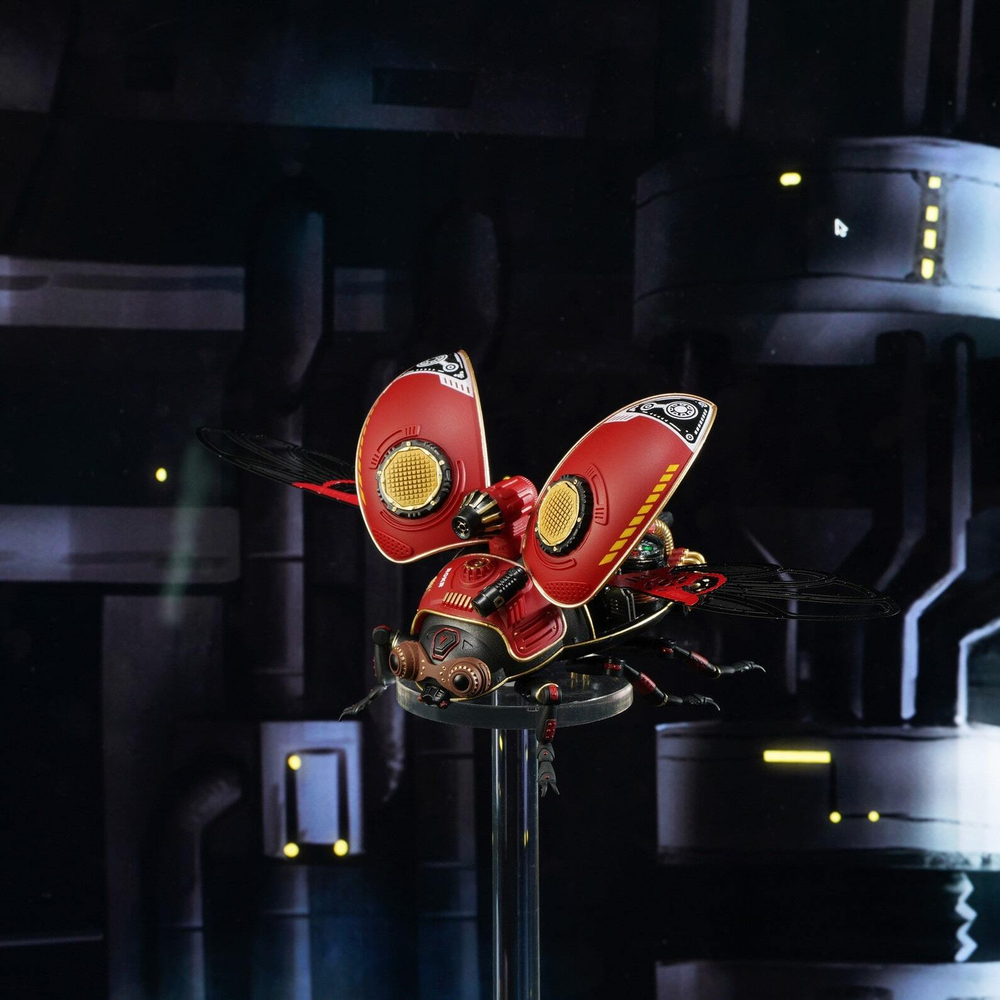 Жук-разведчик (Scout Beetle)  от ROKR - Конструктор, 3D пазл, 3D puzzle, сборная механическая модель, DIY Model, сборка своими руками