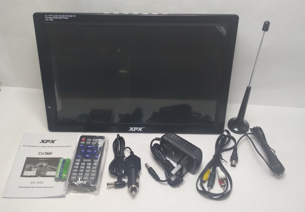 148D / Автомобильный телевизор XPX EA-148D DVB T2 14.1 (14 дюймов)