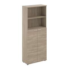Шкаф высокий полуоткрытый 2-х дв., з. ст HDF Микс MX.806 780х356х1935