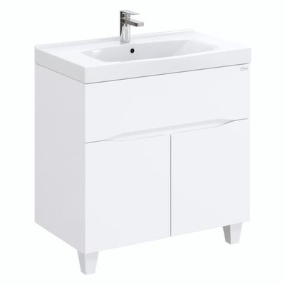 Тумба Onika СТРИМ 80.12 ver.COMO с раковиной Cersanit COMO-80