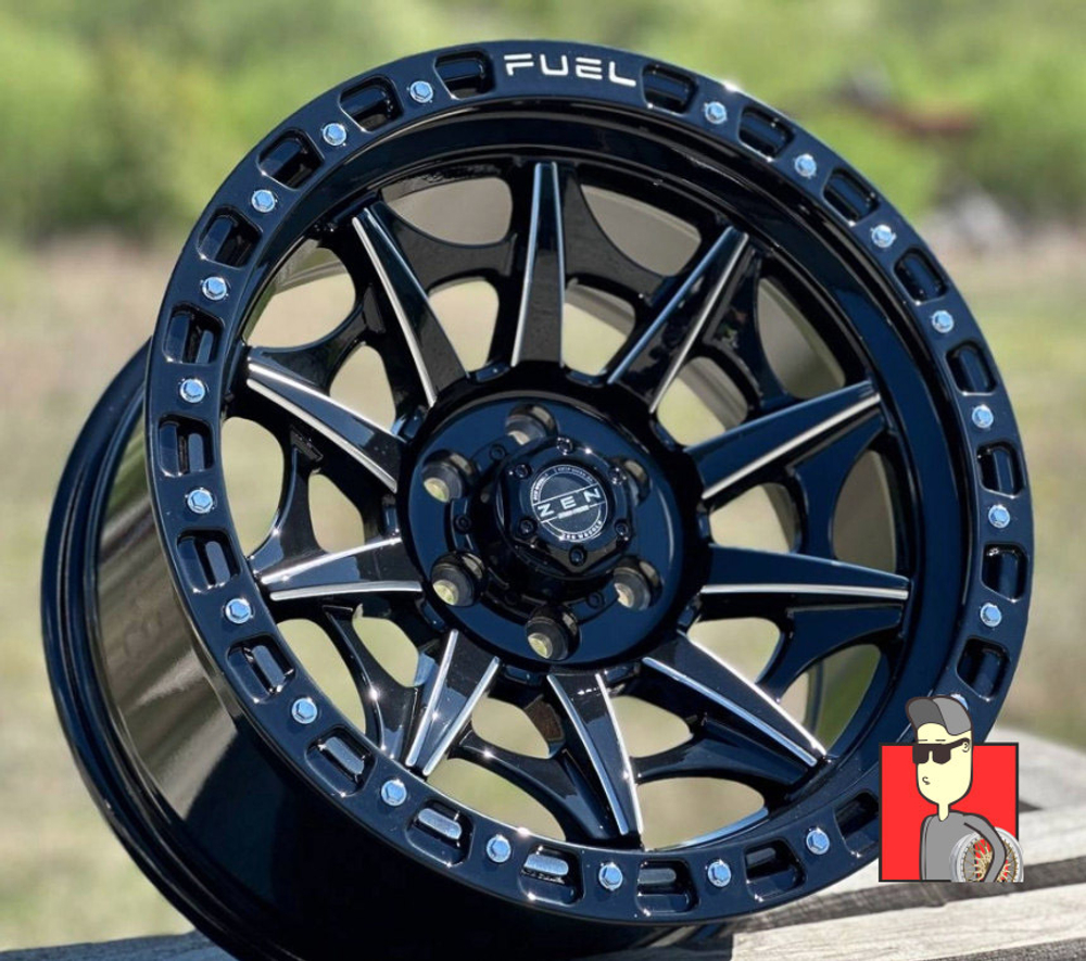 Комплект дисков Fuel Off-Road Rebel R0247 17x9 et-10 6x139.7