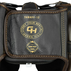 THBHFF-12 боксерский шлем KEEPER чёрный/тёмно-коричневый