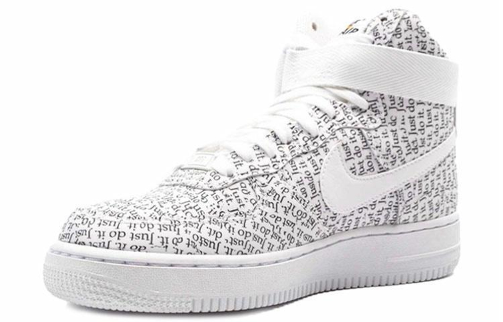 Кроссовки Nike Air Force 1 Lx Just Do It Pack White (Женская размерная сетка)