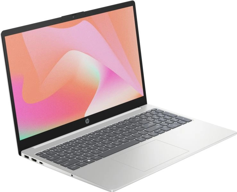 Ноутбук  HP 15-fc0018nq 15.6 ", Ryzen 5, 16 Гб RAM, 512 Гб SSD, Radeon 610M, Серебристый