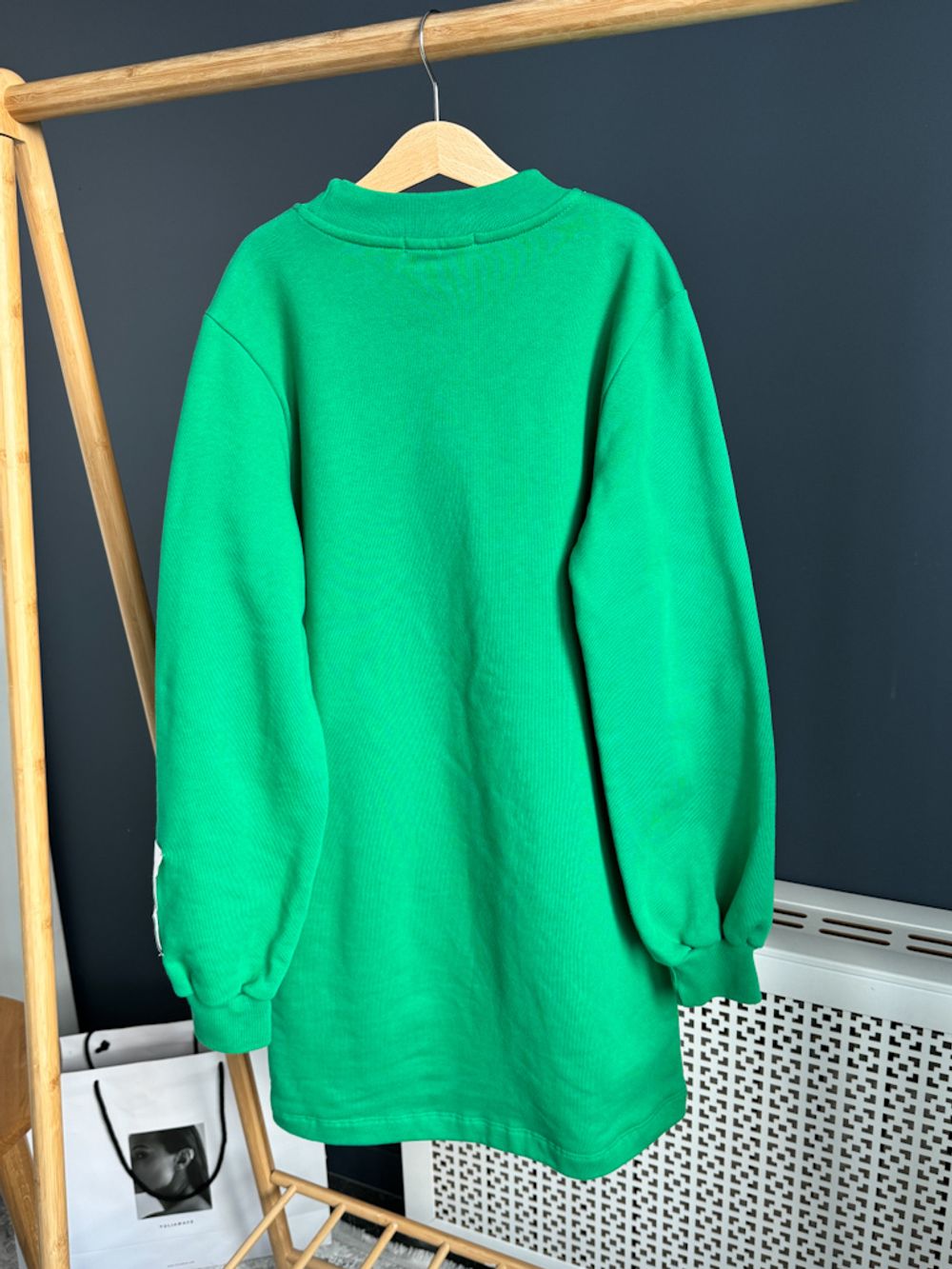 Хлопковое платье-свитшот MSGM, 164