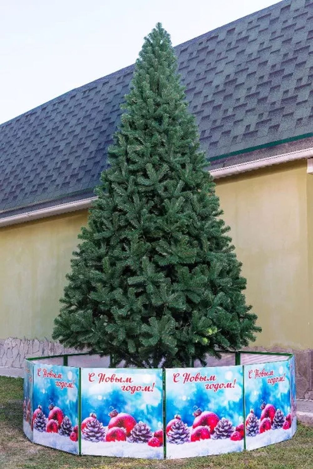 Уличная елка ствольная «Афина» (пвх) 6,5 м