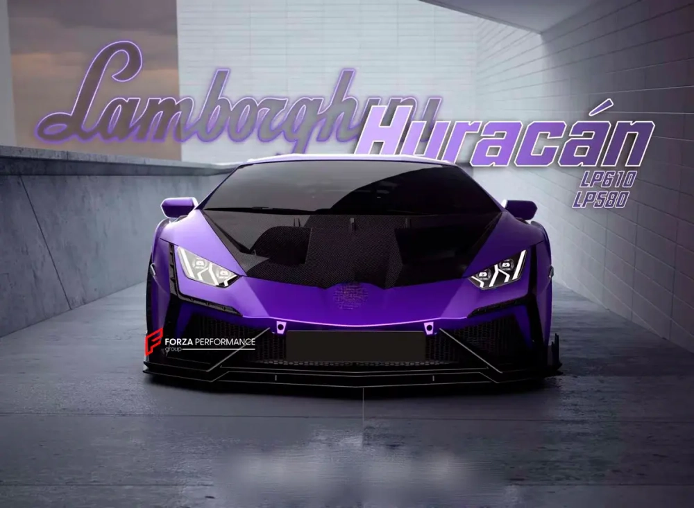 Карбоновый обвес для Lamborghini Huracan LP610 LP580 Evo 2015-2022 Ламборгини Хуракан