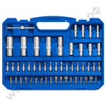 ЗУБР А-110, 110 предм., (1/2″ + 1/4″), универсальный набор инструмента, Профессионал (27635-H110)