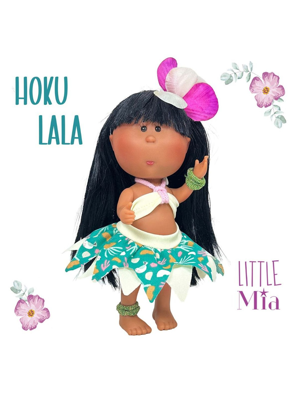 Кукла Nines виниловая 23см Little Mia Latina (3169K)