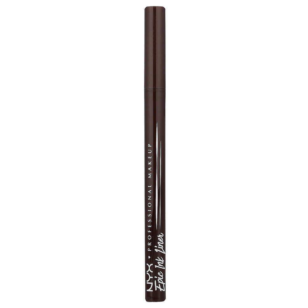 NYX Professional Makeup, водостойкая подводка для волос Epic Ink, оттенок 04 молочный шоколад, 1 мл (0,03 жидк. унции)