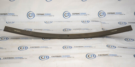 Лист рессоры корреной П/ПР 13 тонн L=112