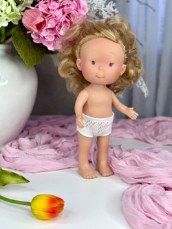 Кукла для девочки виниловая 30см Пиппа без одежды (2899W2A)