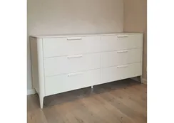 Комод Type 6 ящиков ширина 170 см (молочный)