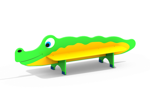 Скамейка детская «Крокодил» (2409)
