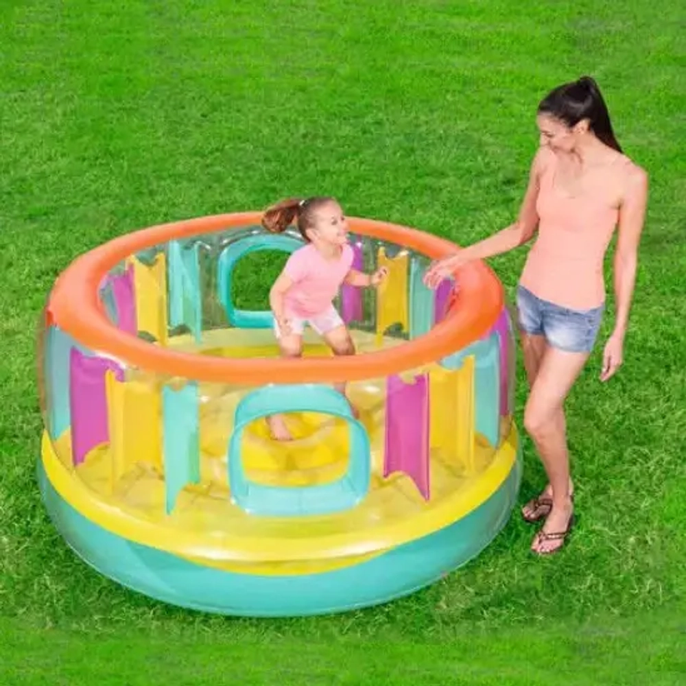 Батут надувной 180*86 см Bounce Jame,до 85 кг, Bestway (52262)