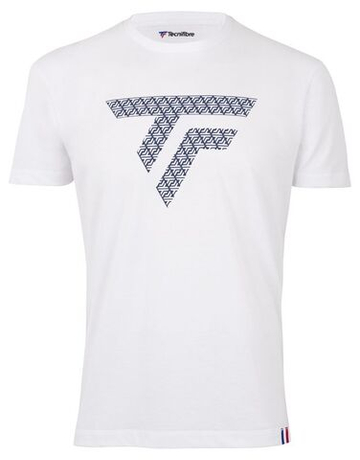 Мужская теннисная футболка Tecnifibre Training Tee - белый