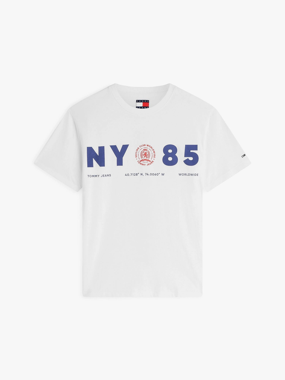 Футболка Tommy Jeans Relaxed Fit NY 85 Ecru