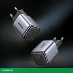 Сетевое зарядное устройство Ugreen CD318-90664 Space Gray (90664)