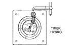 Накладной вентилятор Cata X-Mart 15 inox Timer