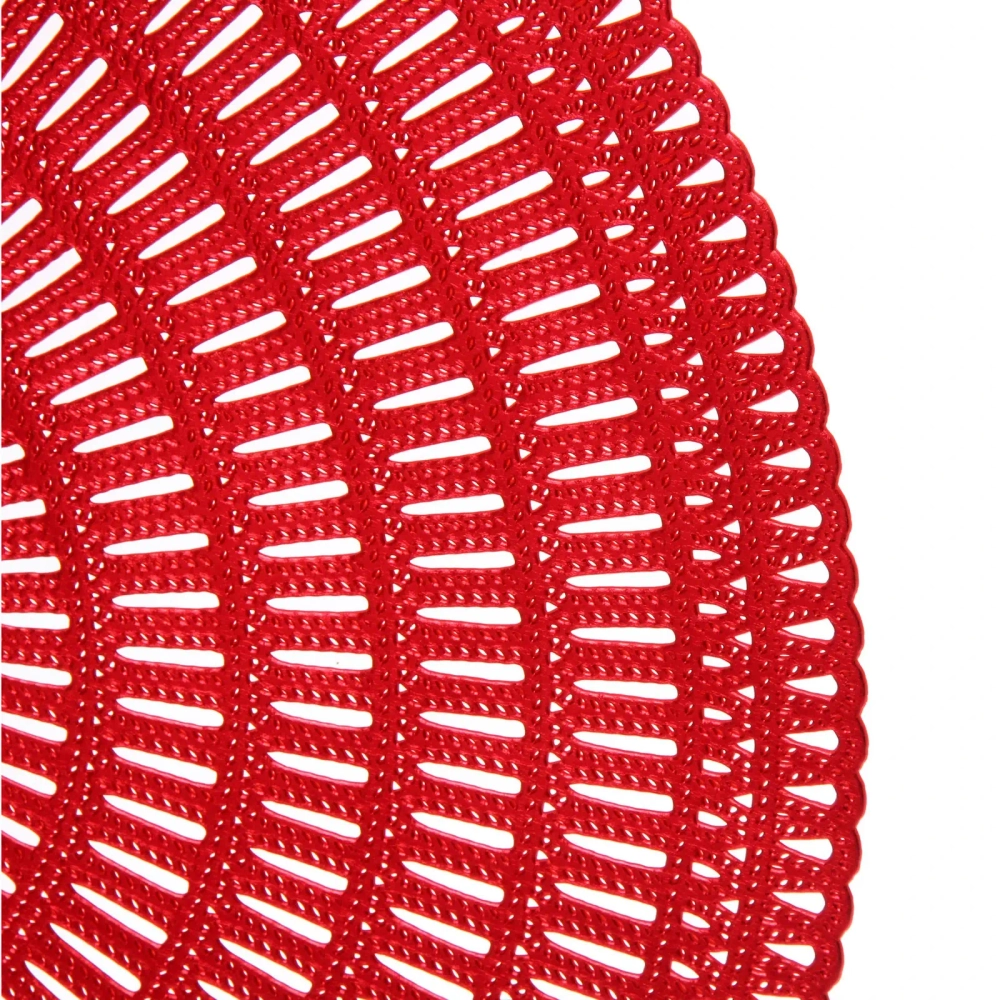 Салфетка на стол 38см «Ариадна», цвет красный