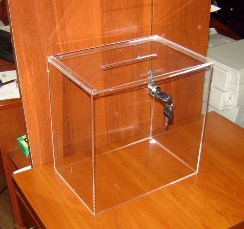 Ящик для анкет 300х200х300 врезной замок