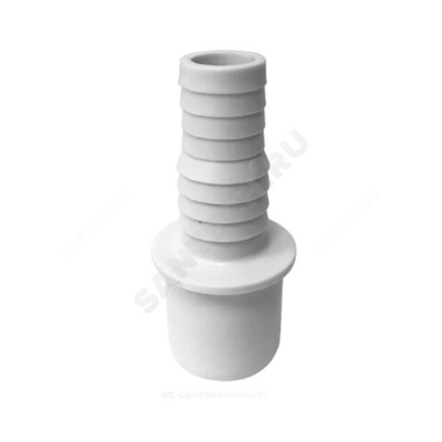 Отвод (штуцер) для подключения слива бытовой техники D=32мм 20/22 Орио А-3132