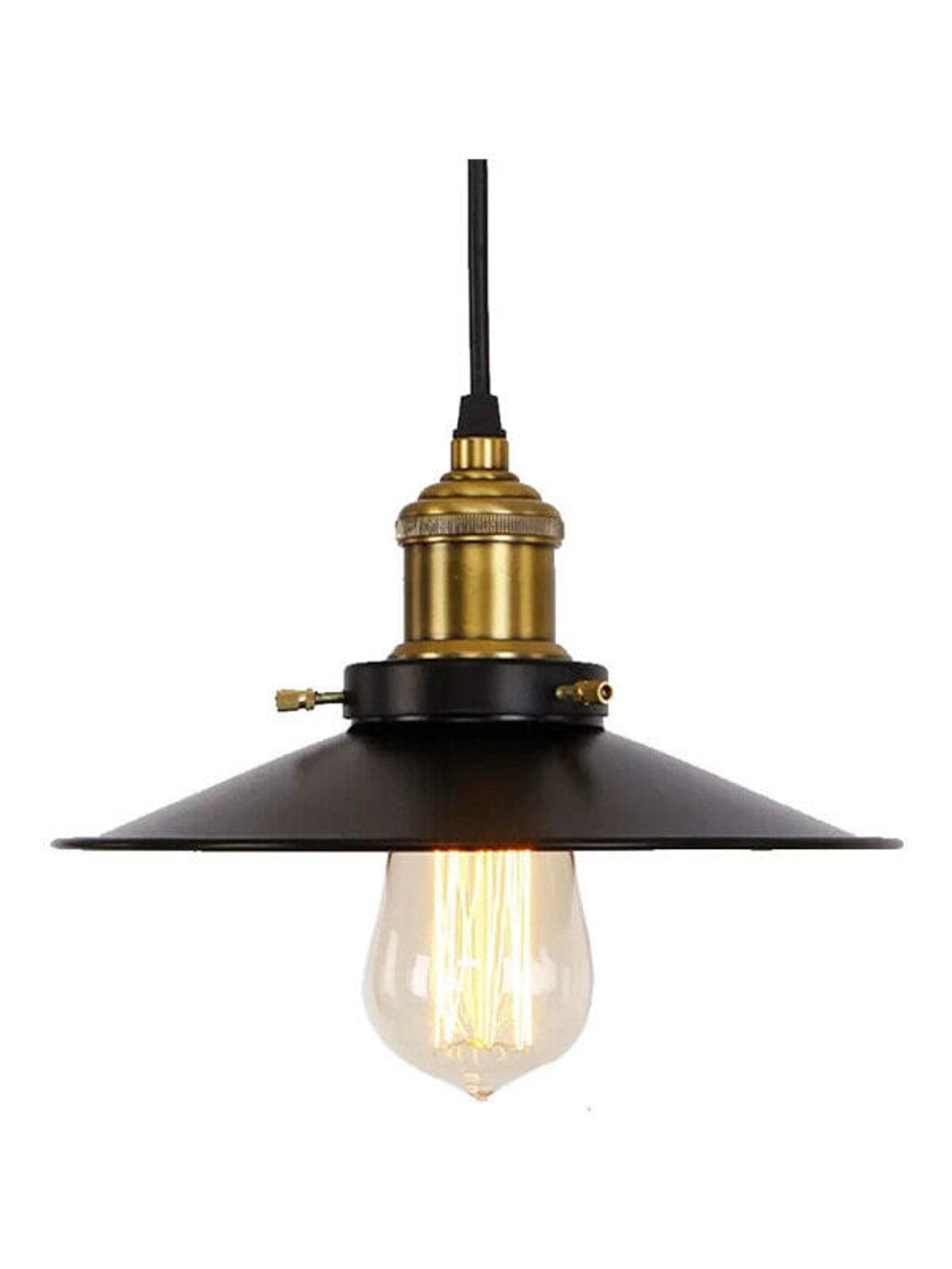 Потолочный светильник EDM 32106 Чёрный 60 W Vintage