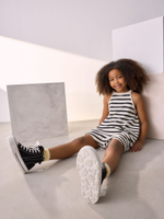 Комбинезон летний для девочки Next AG5-753, Черный, Белый