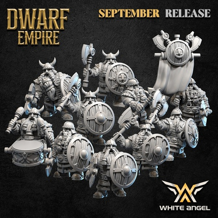 DWARF WARRIOR - DWARF EMPIRE (SEPTEMBER 2024 RELEASE)