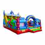 Коммерческий надувной батут «Морская волна 3», 10*6*6 м