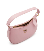 Кожаная сумка хобо half moon mini vitello seta Pinko - пудро-розовый(101523 A0F1)