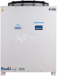 Чиллер Hanli HL-8000-QG2/2 для охлаждения лазерного излучателя до 8 кВт