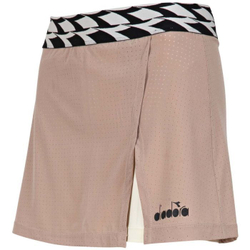 Теннисная юбка Diadora L. Skirt - mahogany rose/whisper white