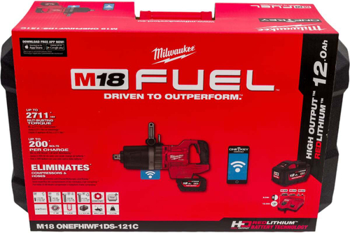 Аккумуляторный ударный гайковёрт Milwaukee M18 ONEFHWF1DS-121C FUEL 4933472072