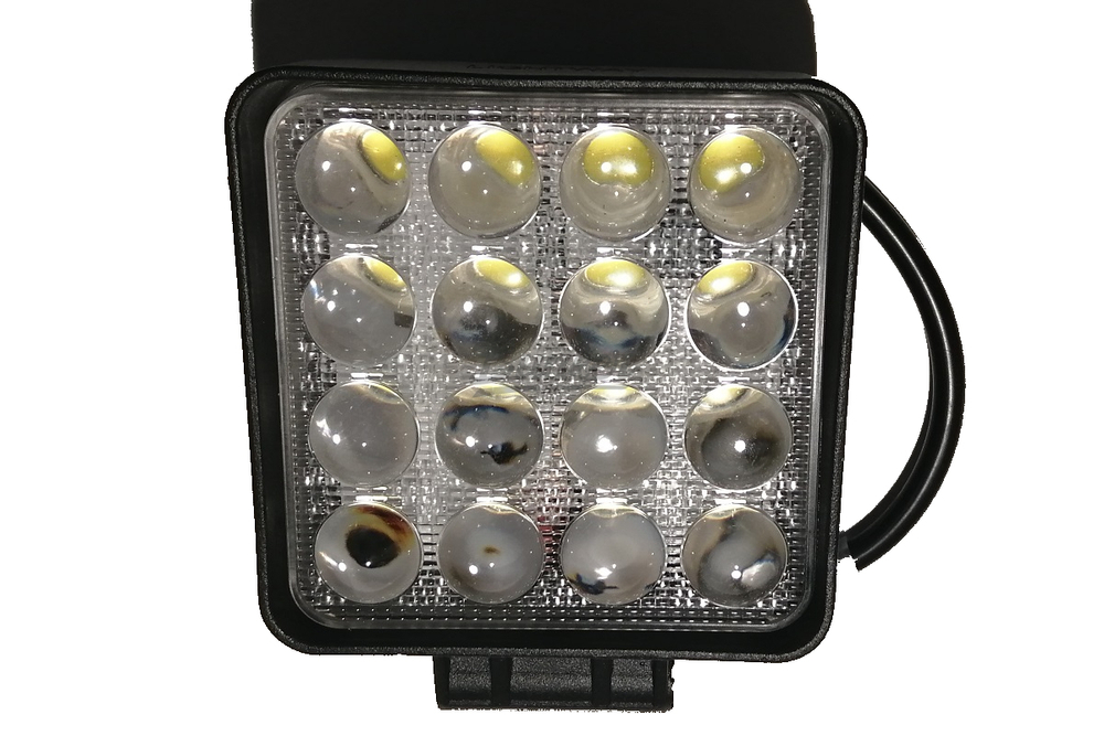 Светодиодная фара 48W 5D Spot Квадрат