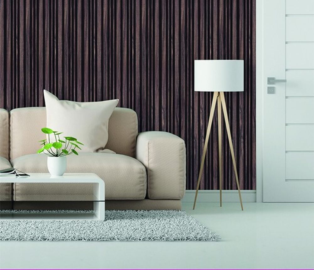 Стеновая панель HiWood декорированная, 270x12 см