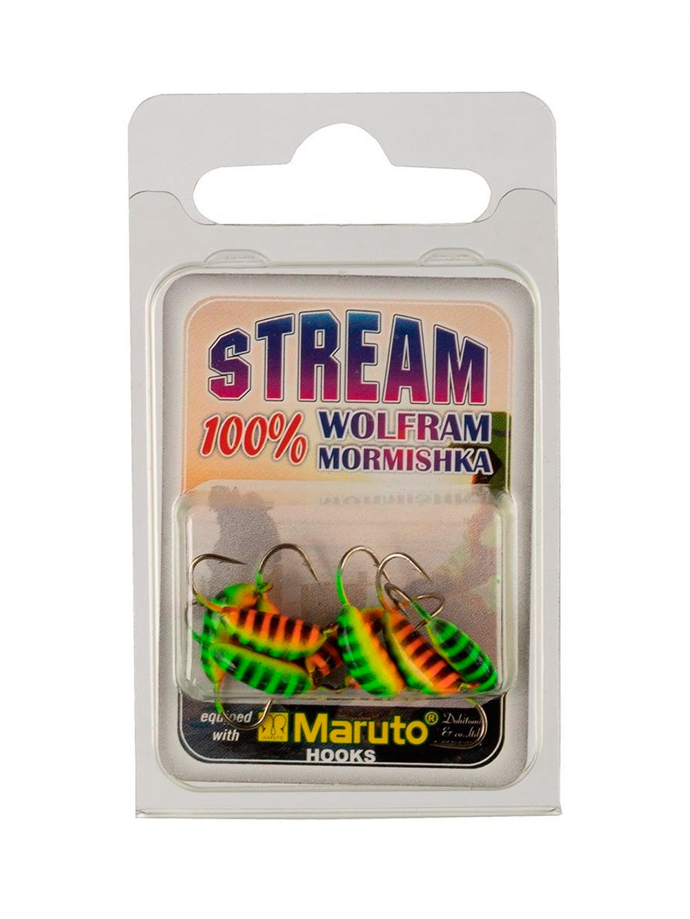 Мормышка Helios вольфрамовая Рижский банан с ушком крашеная 3мм 0,70гр 143 (MW-2030-143)