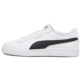 Кроссовки Puma Smash Suede 'White Black' 390987-11