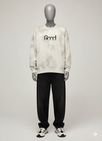 Стильная оверсайз толстовка 100% хлопок