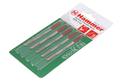 Пилки для лобзика HAMMER JG WD T101AO (5шт.)