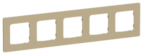 FLITE Рамка 5-местная РУ-5-К-ФлХ хаки IEK