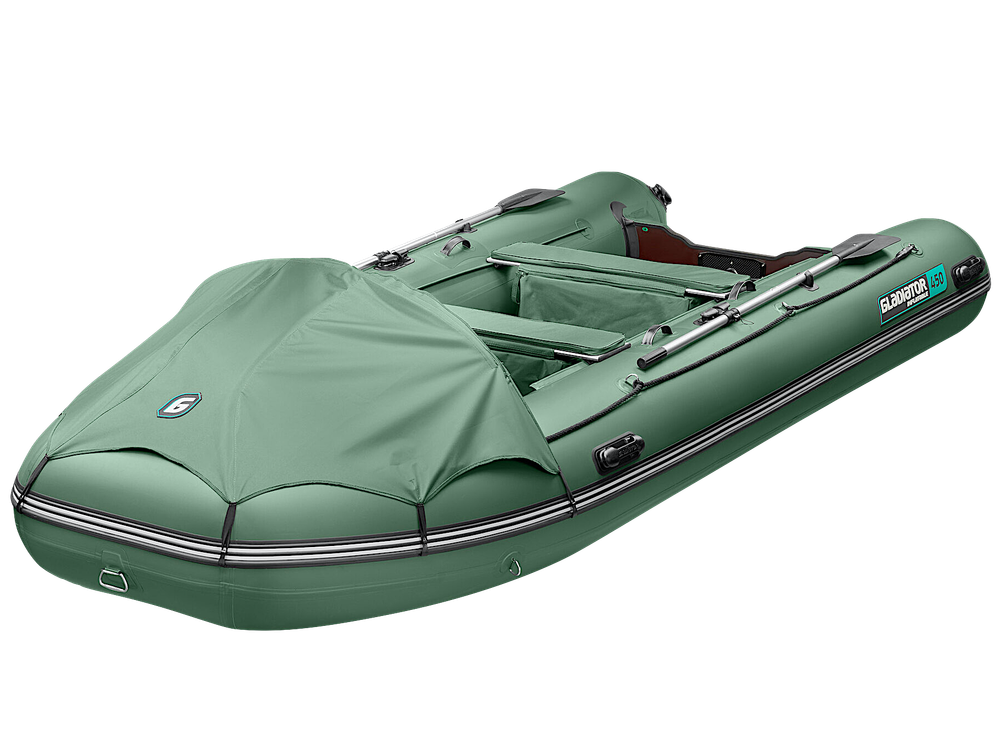 Лодка ПВХ Gladiator AirPro E450Pro НДНД -