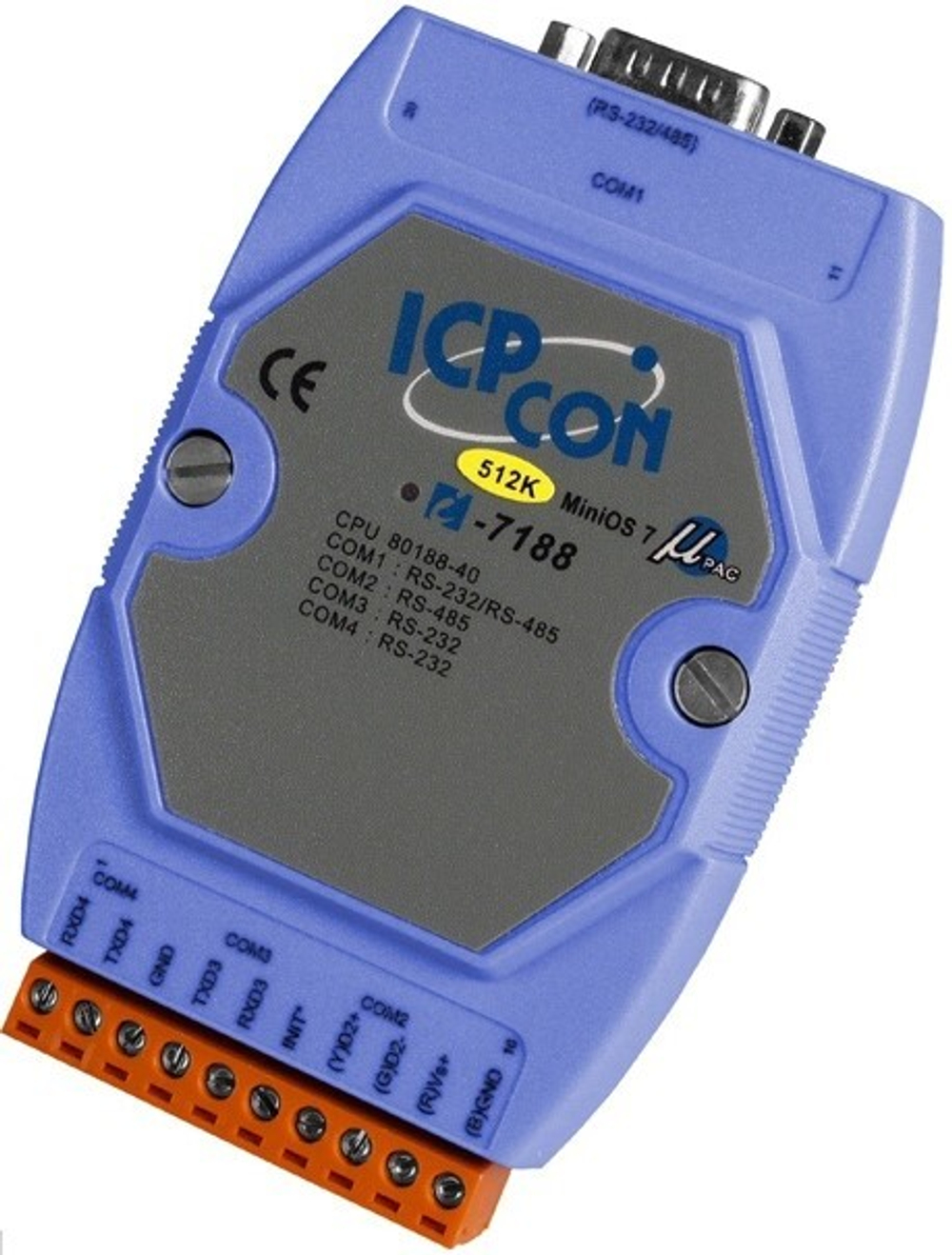 Контроллер  ICP DAS I-7188/DOS/512 CR