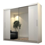 Шкаф-купе Айгерим 2 Белый Фасадный 0101  240*45*220